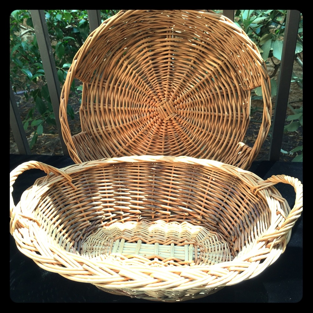 2 Beautifully Made Baskets
